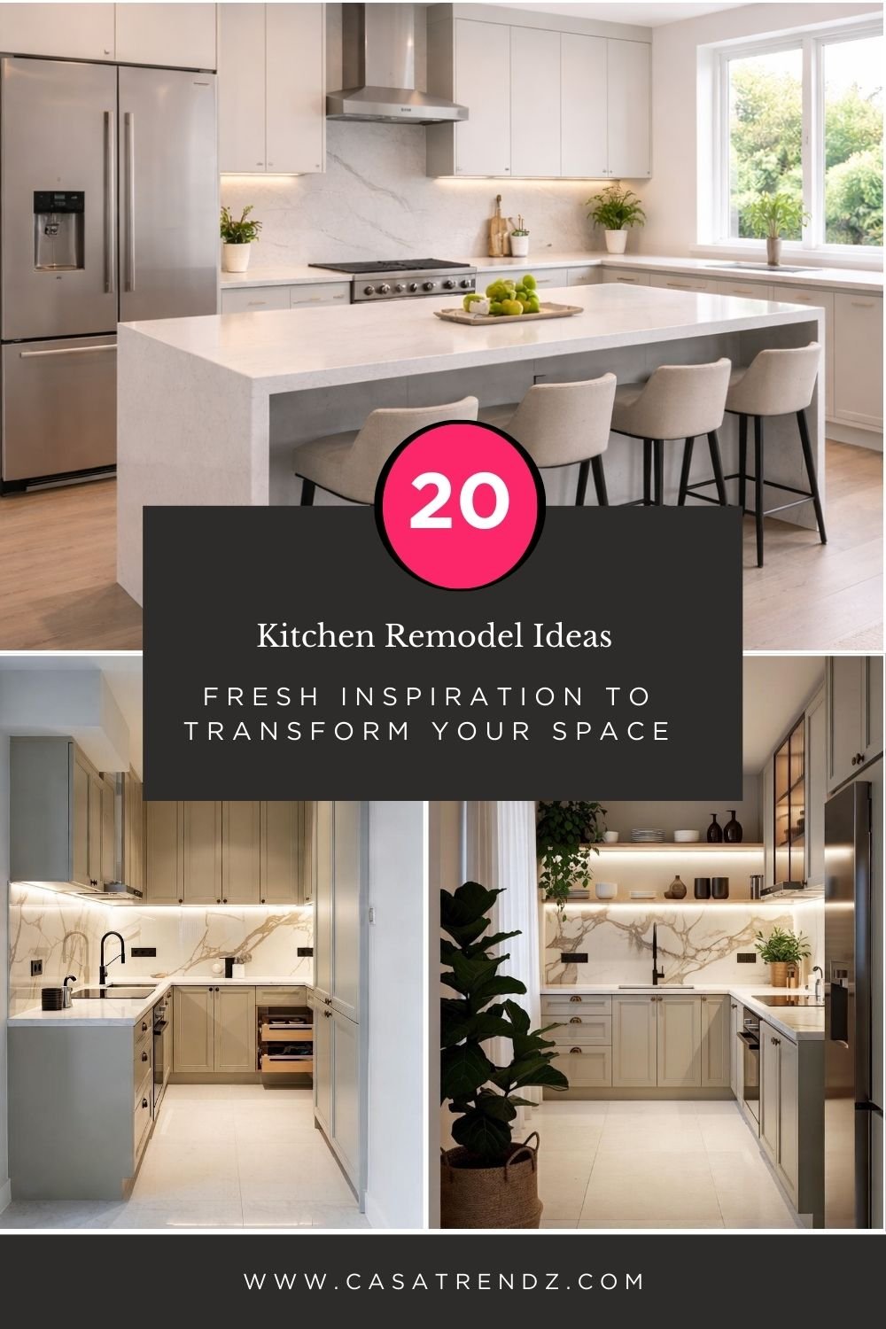 20 Kitchen Remodel Ideas – Fresh Inspiration to Transform Your Space