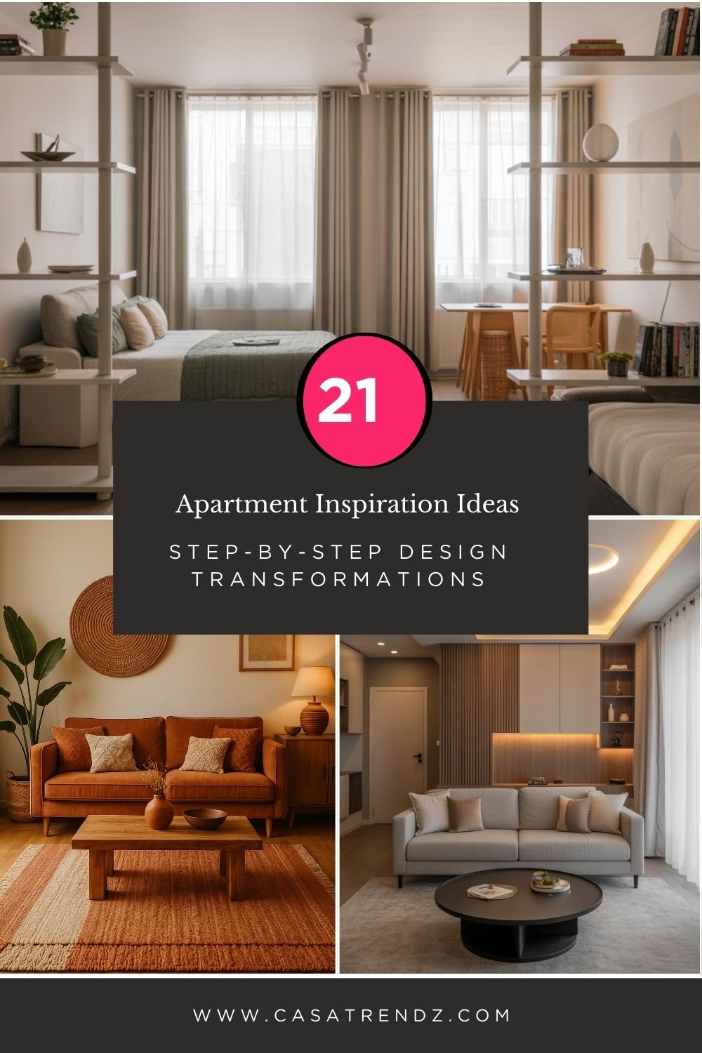 Photo inspiration: United Apartment Design Inspiration Ideas Reference: 21 Apartment Inspiration Ideas Step By Step Design Transformations