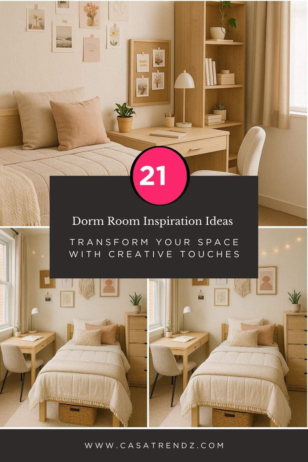 21 Dorm Room Inspiration Ideas – Transform Your Space with Creative Touches