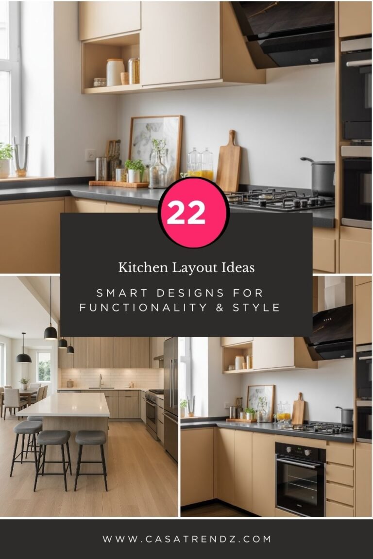 22 Kitchen Layout Ideas – Smart Designs for Functionality & Style