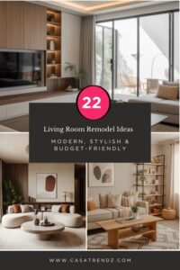 22 Living Room Remodel Ideas for 2026 – Modern, Stylish & Budget-Friendly