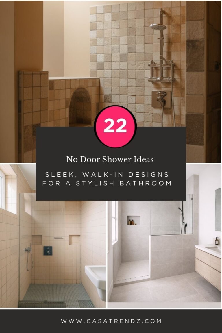 22 No Door Shower Ideas – Sleek, Walk-In Designs for a Stylish Bathroom