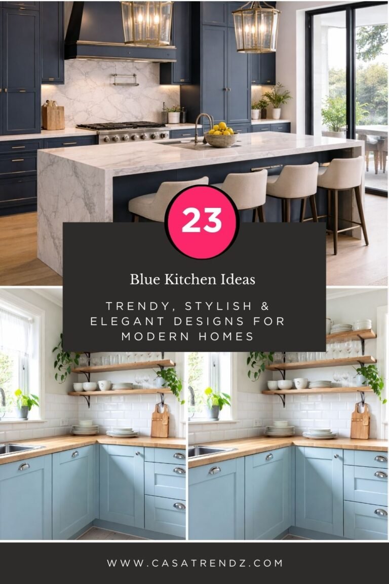 23 Blue Kitchen Ideas – Trendy, Stylish & Elegant Designs for Modern Homes