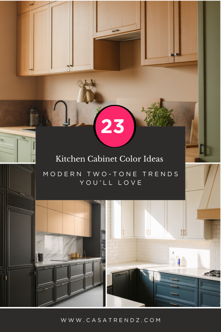 23 Kitchen Cabinet Color Ideas – Modern Two-Tone Trends You’ll Love