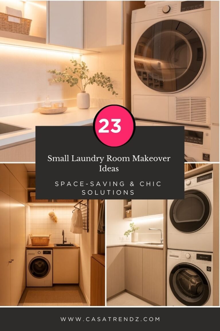 23 Small Laundry Room Makeover Ideas – Space-Saving & Chic Solutions