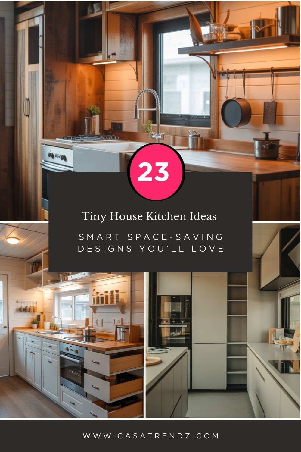 Image showcasing 23 Tiny House Kitchen Ideas - Smart Space-Saving Designs You'll Love