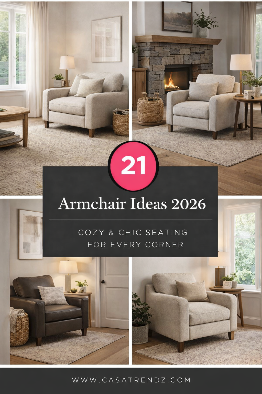 21 Armchair Ideas 2026: Cozy & Chic Seating for Every Corner