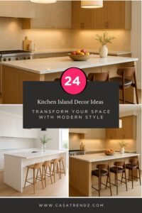 24 Kitchen Island Decor Ideas – Transform Your Space with Modern Style