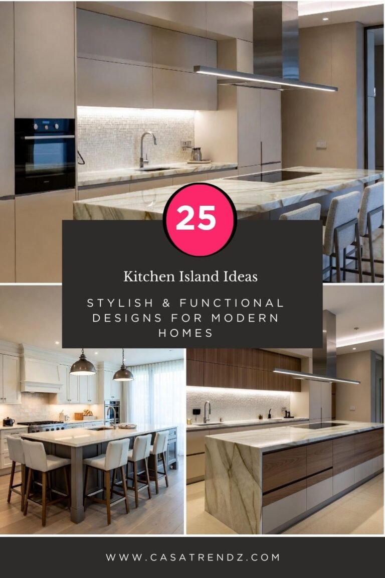 25 Kitchen Island Ideas: Stylish & Functional Designs for Modern Homes
