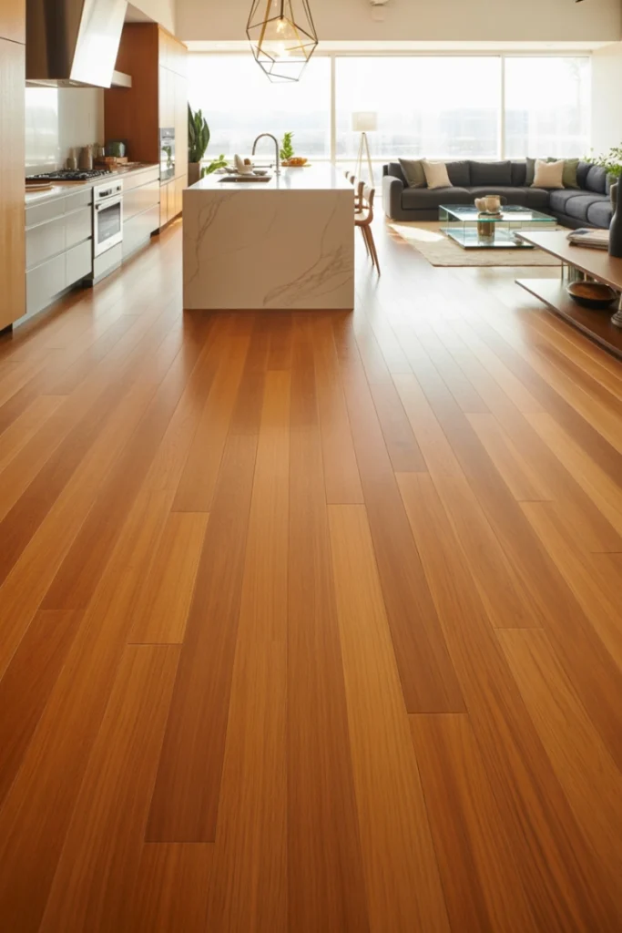 Matching Flooring for a Continuous Look