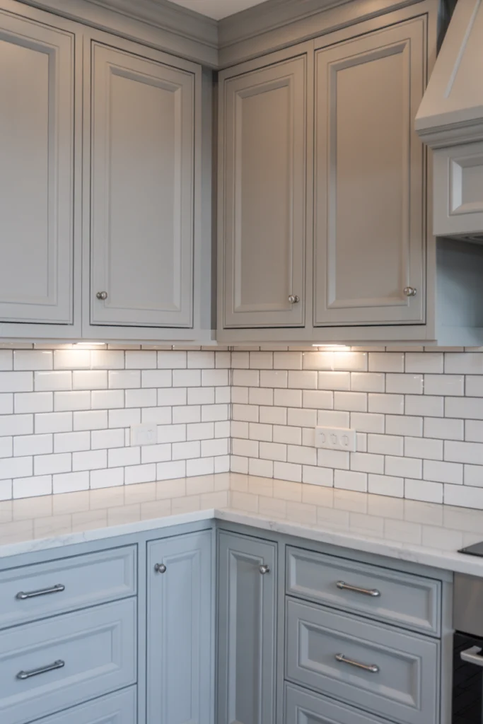 Gray Shaker Cabinets for a Classic Look