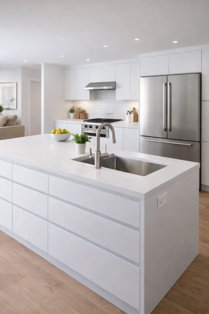 Kitchen Island with Sink