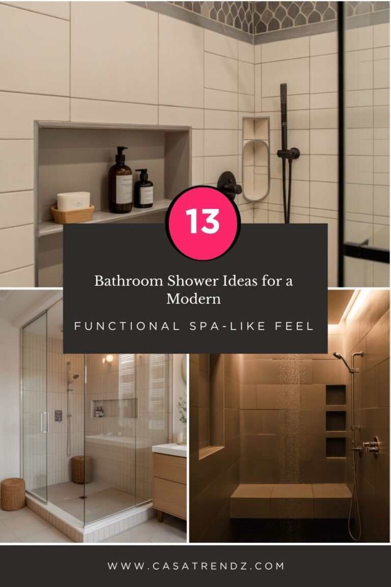 13 Bathroom Shower Ideas for a Modern, Functional Spa-Like Feel
