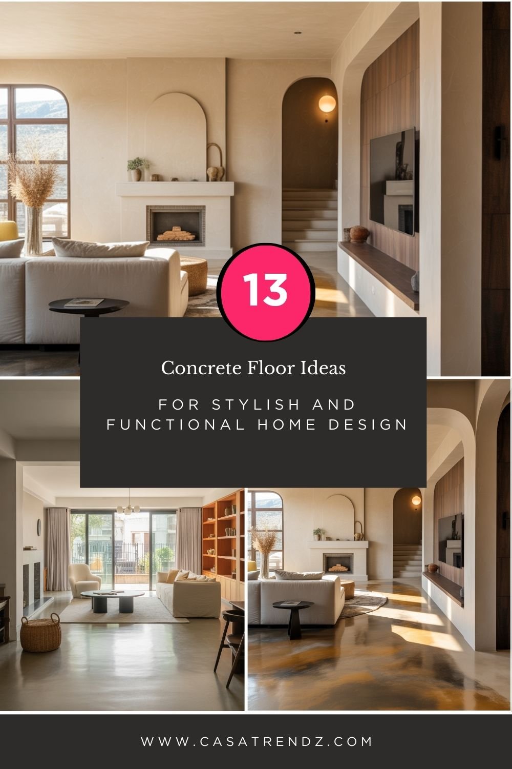 13 Concrete Floor Ideas for Stylish and Functional Home Design