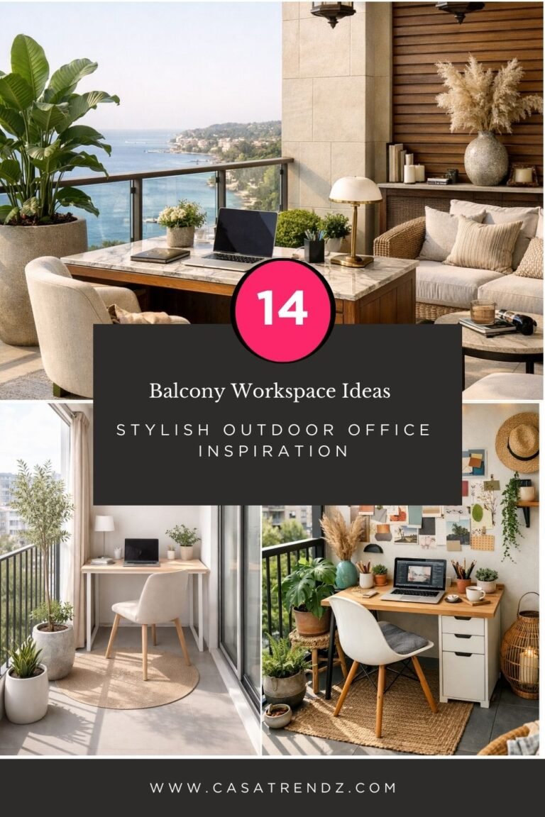 14 Balcony Workspace Ideas Stylish Outdoor Office Inspiration
