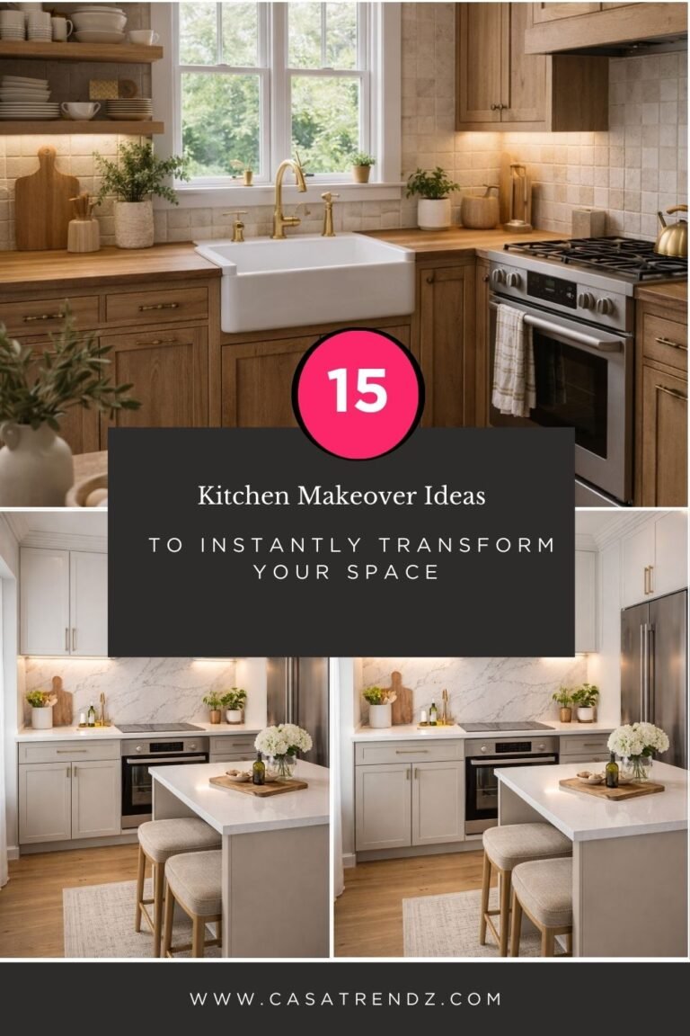 15 Kitchen Makeover Ideas to Instantly Transform Your Space