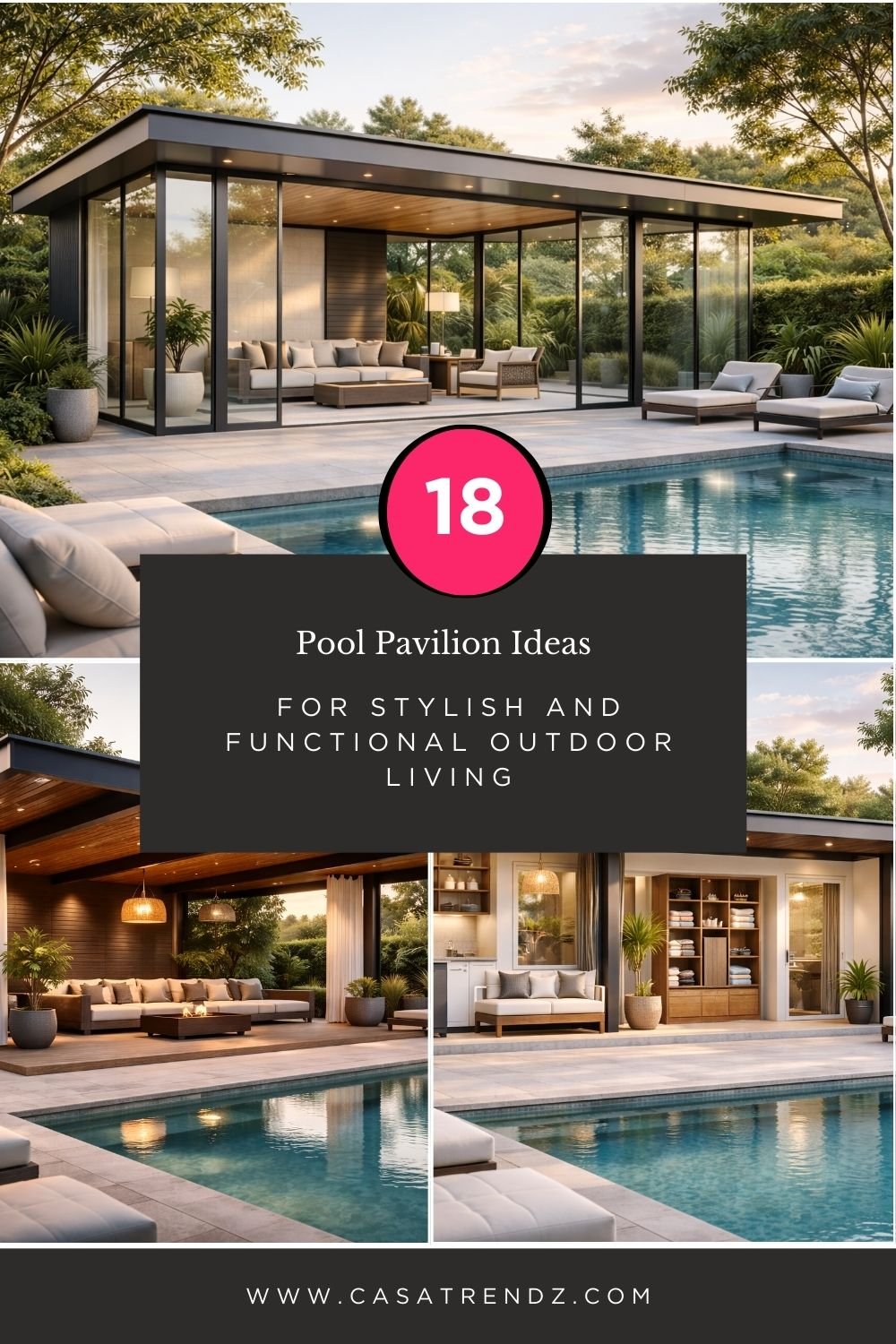 18 Pool Pavilion Ideas for Stylish and Functional Outdoor Living