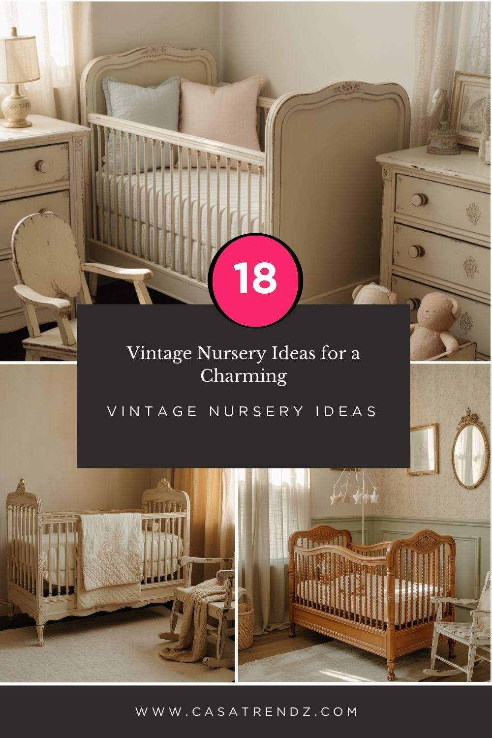 18 Vintage Nursery Ideas for a Charming, Timeless Baby Room
