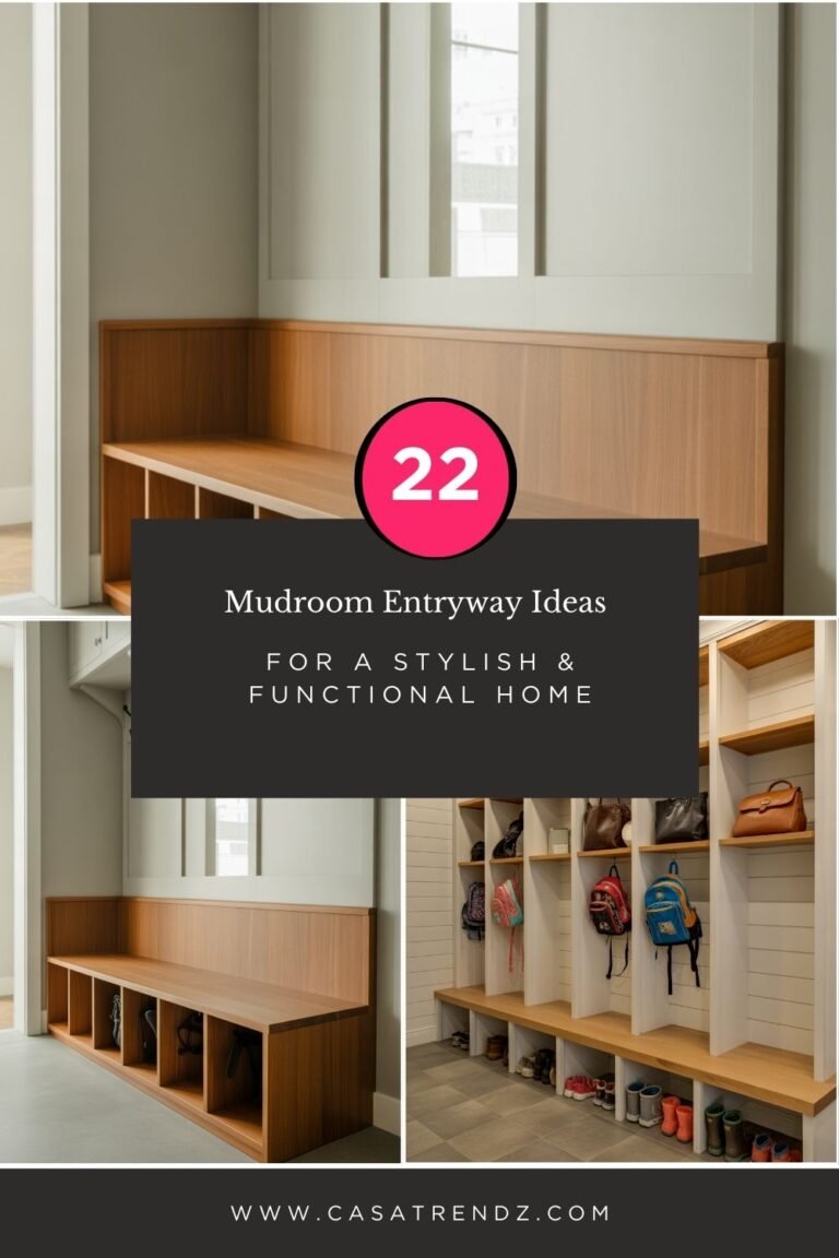 22 Mudroom Entryway Ideas for a Stylish & Functional Home