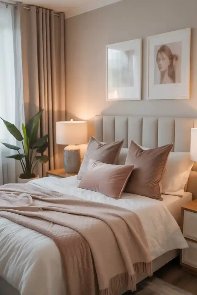 Layered Neutral Bedding Retreat