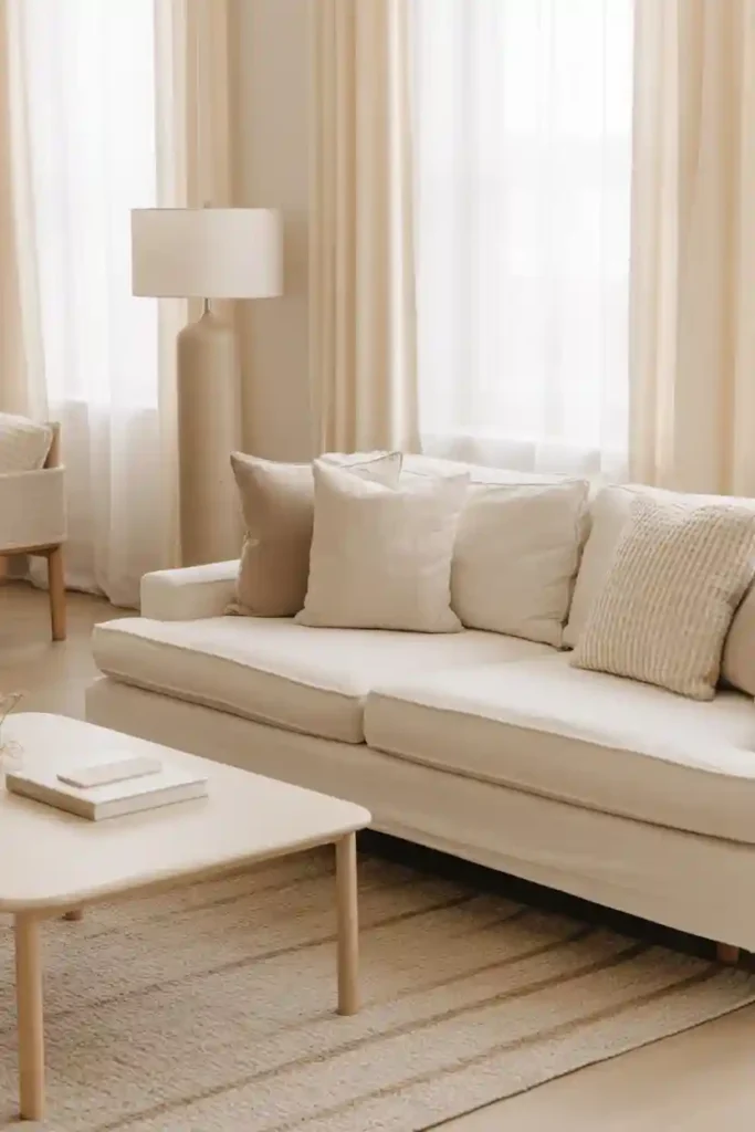 Layered Neutrals for a Soft, Airy Look