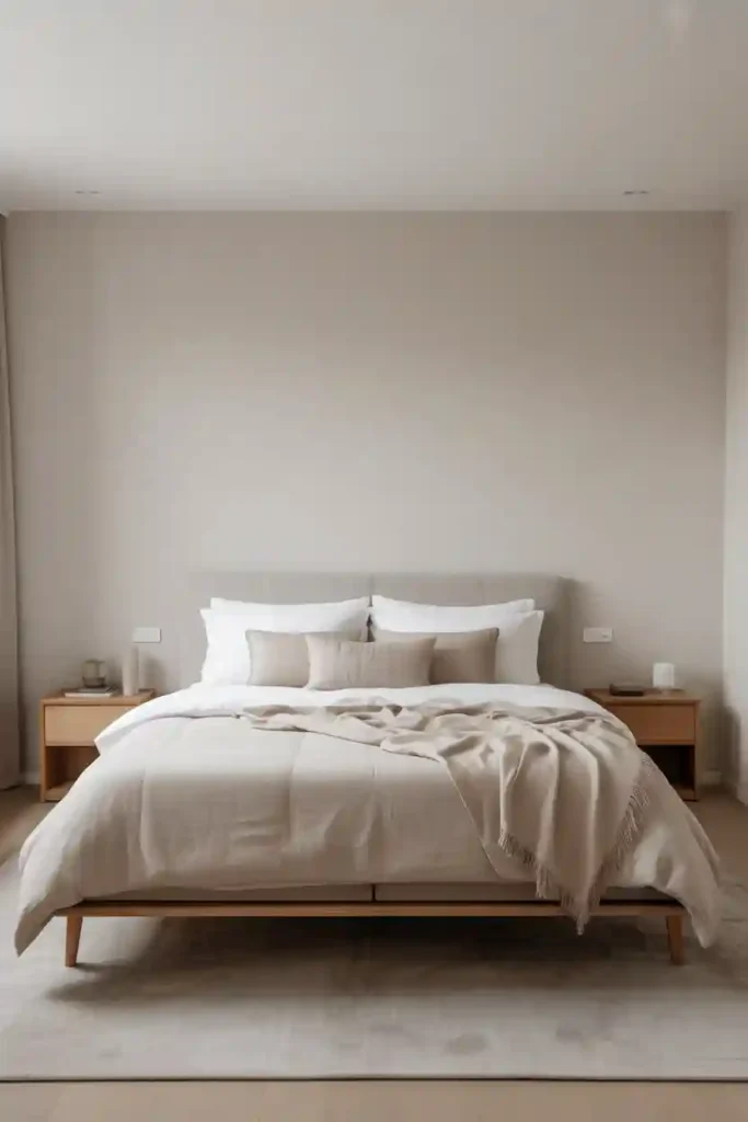  Minimalist Neutral Bedroom