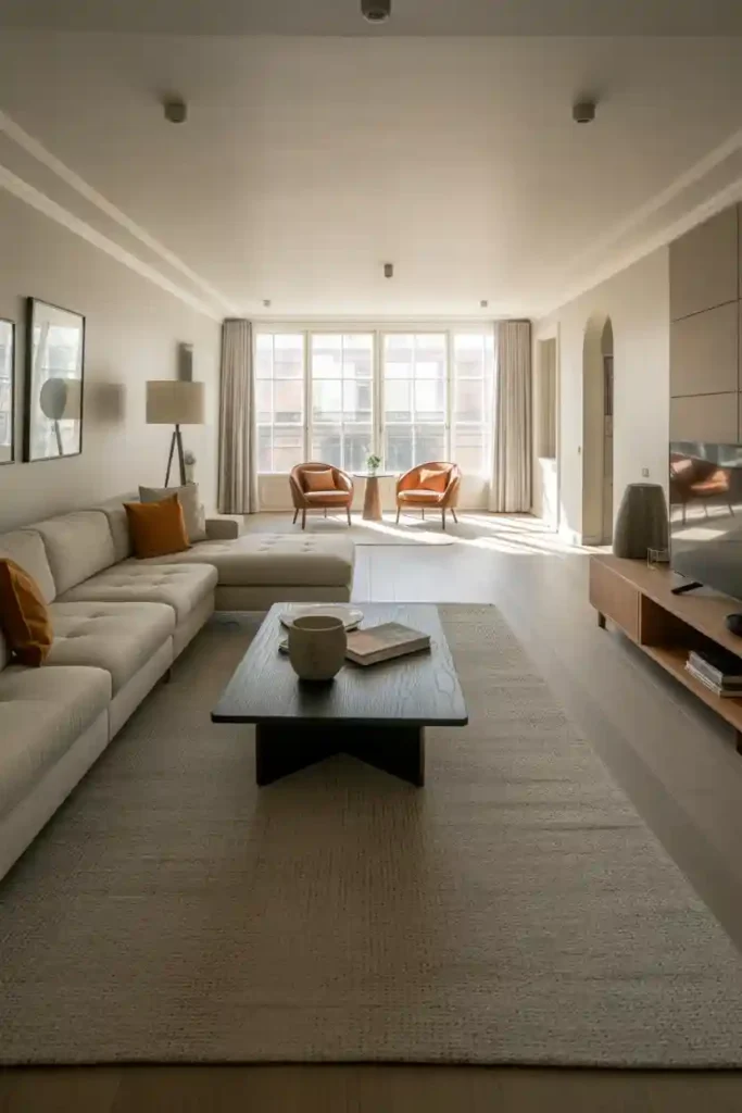 Two-Zone Layout for Function and Flow