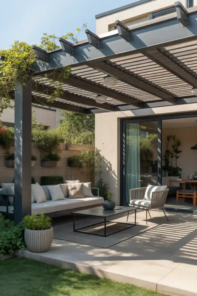 Add Pergolas or Shade Structures