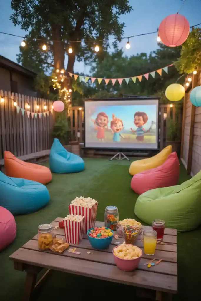 Family-Friendly Kids Movie Zone