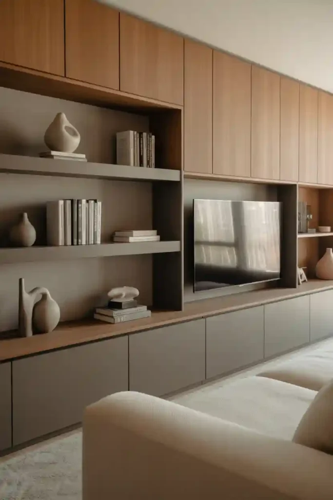 Sleek Built-In Storage Solutions