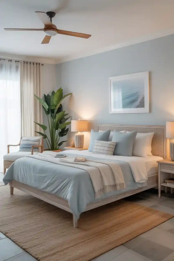 Coastal-Style Guest Room