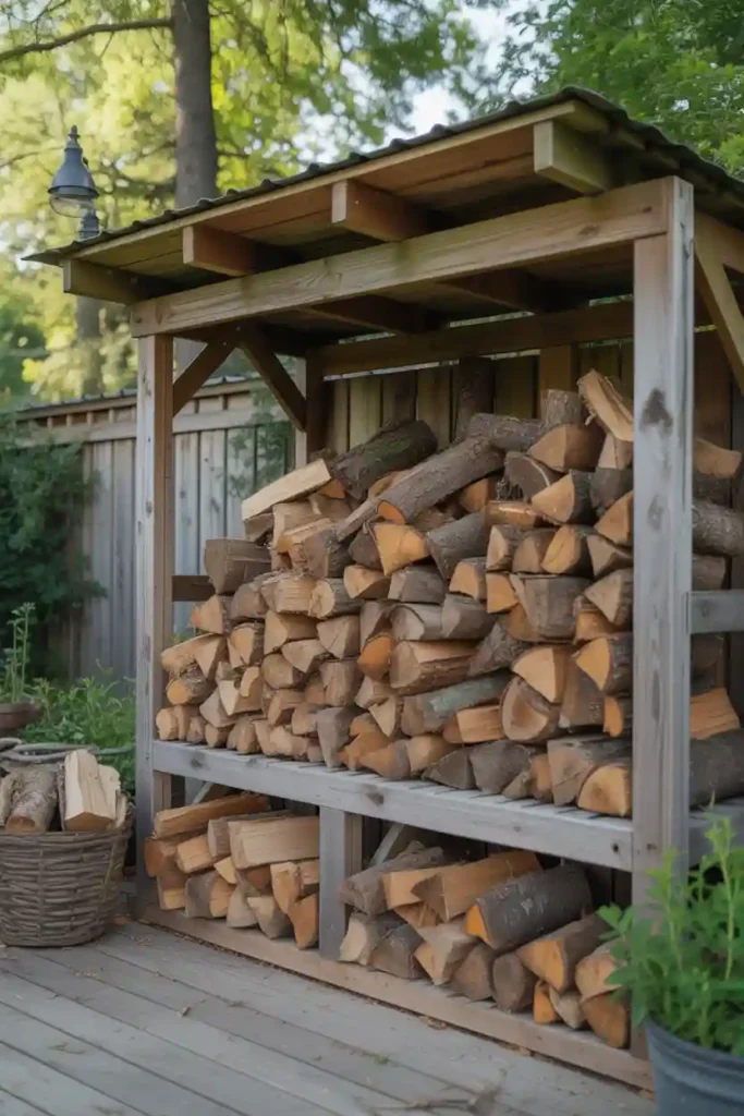 Firewood Storage Nook