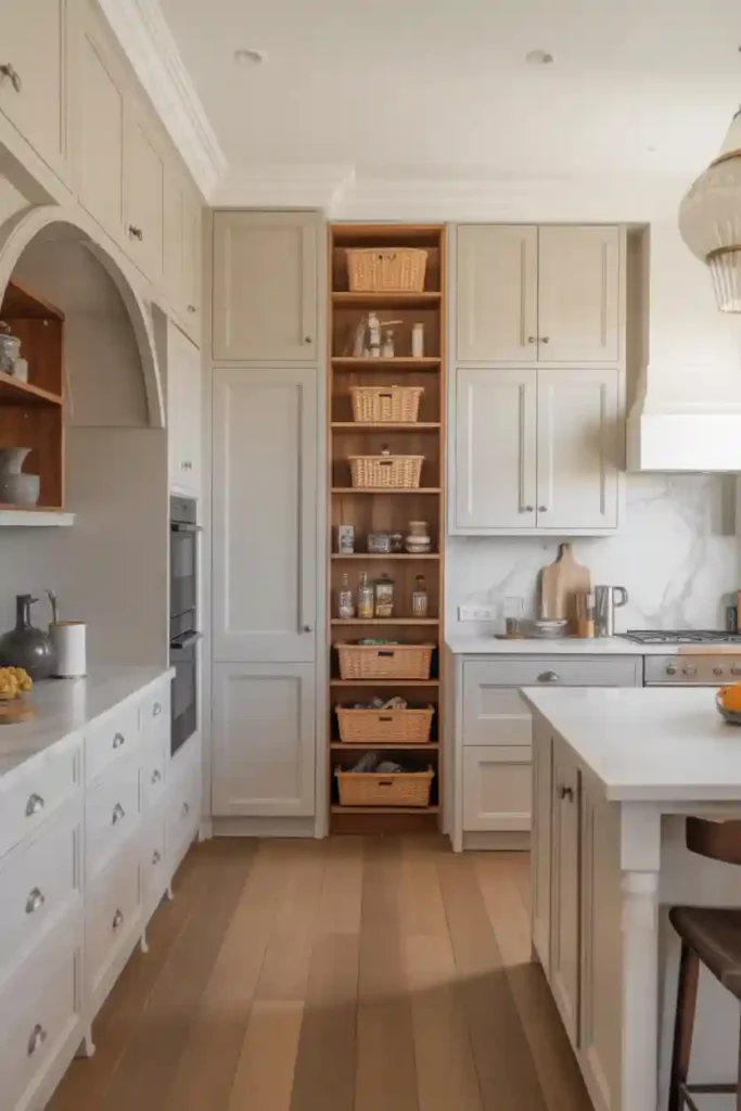 Floor-to-Ceiling Cabinetry for Seamless Design
