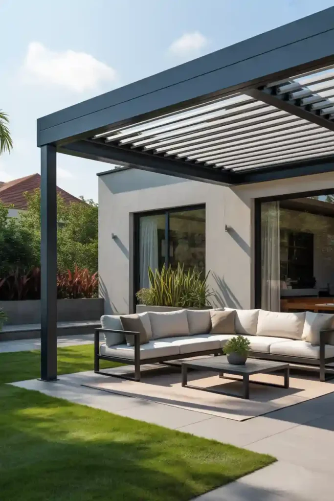 Louvered Roof System