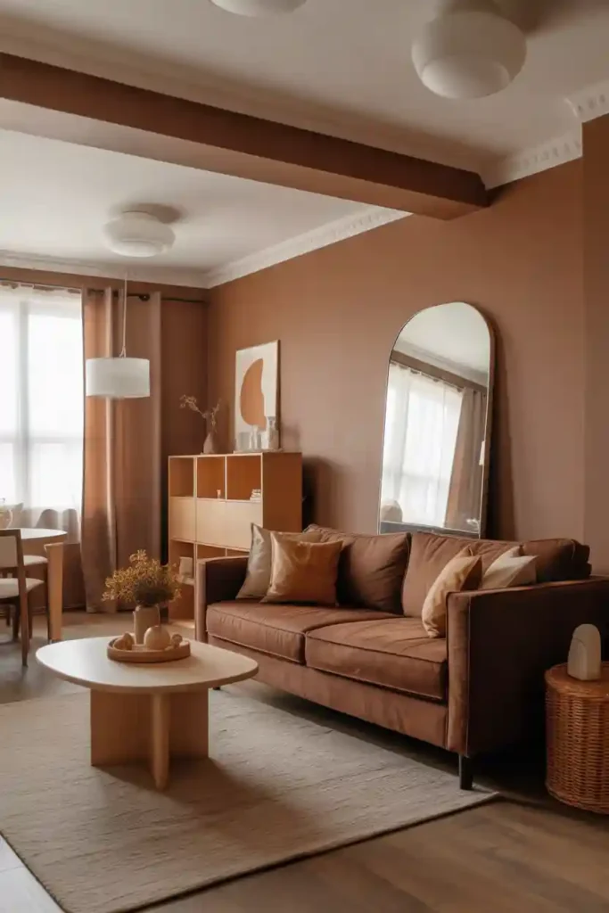 Monochromatic Brown Layering