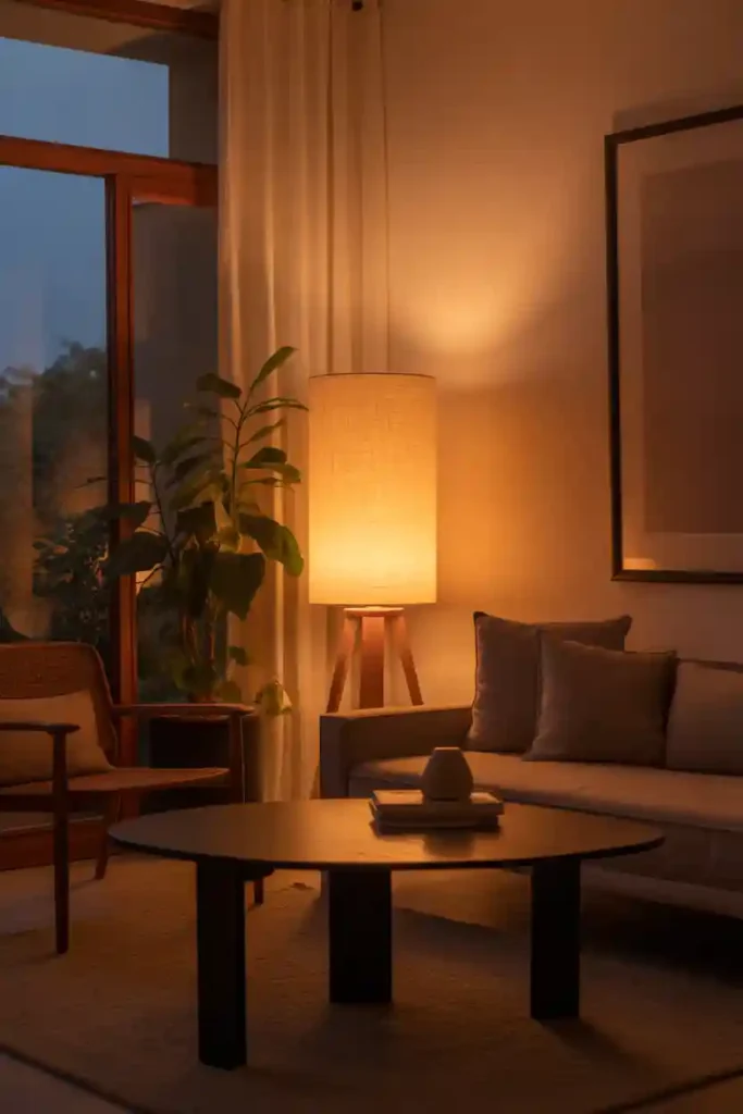 Use Soft Ambient Lighting for a Warm Glow