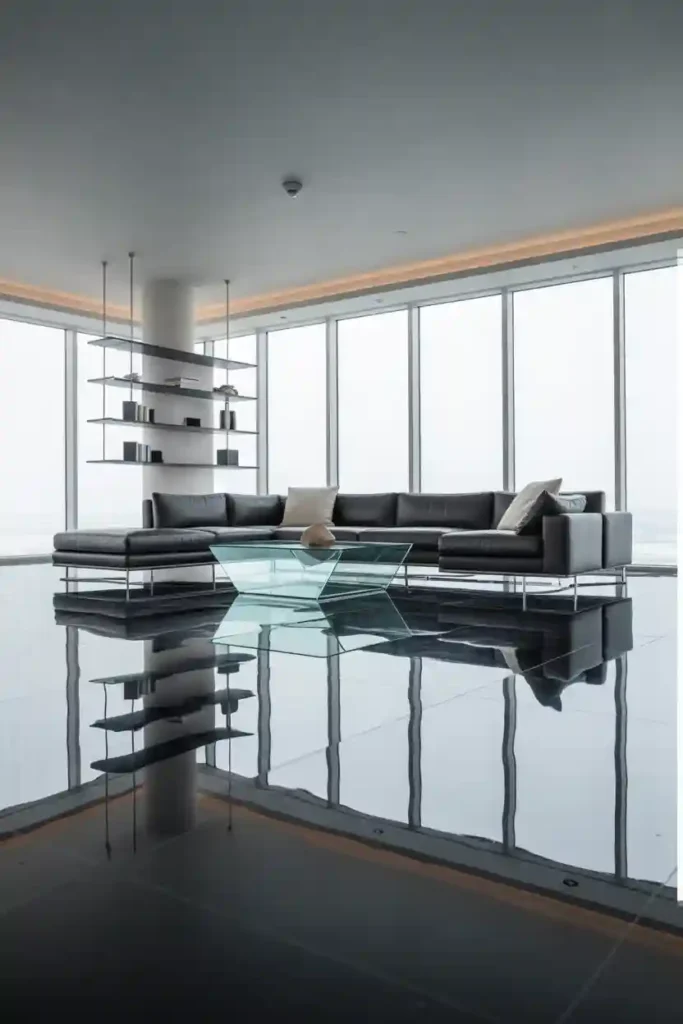  Glossy Epoxy Flooring