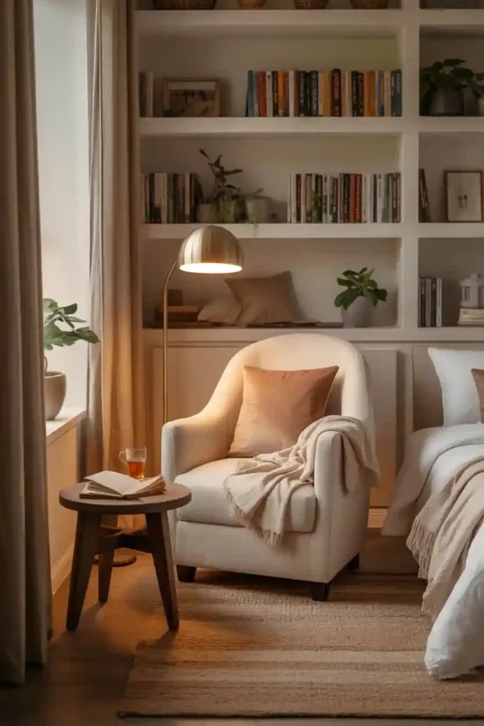 Guest Room with Reading Nook