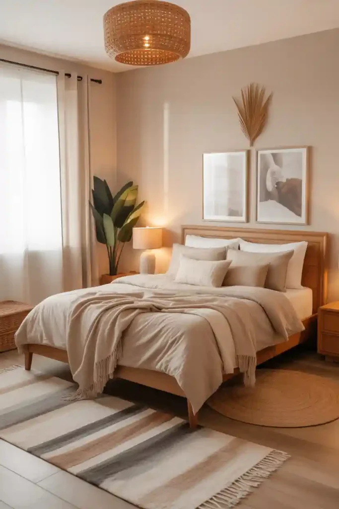 Layered Neutral Rugs