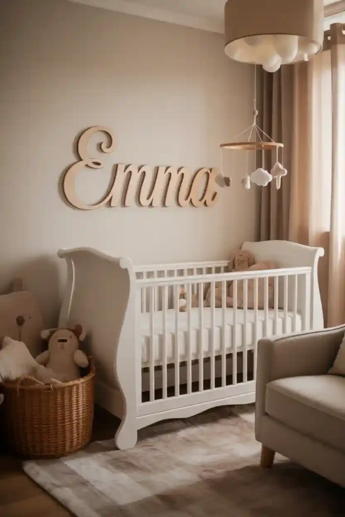 Personalized Name Wall Feature