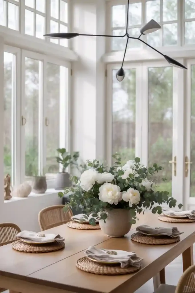 Sunroom Dining Area