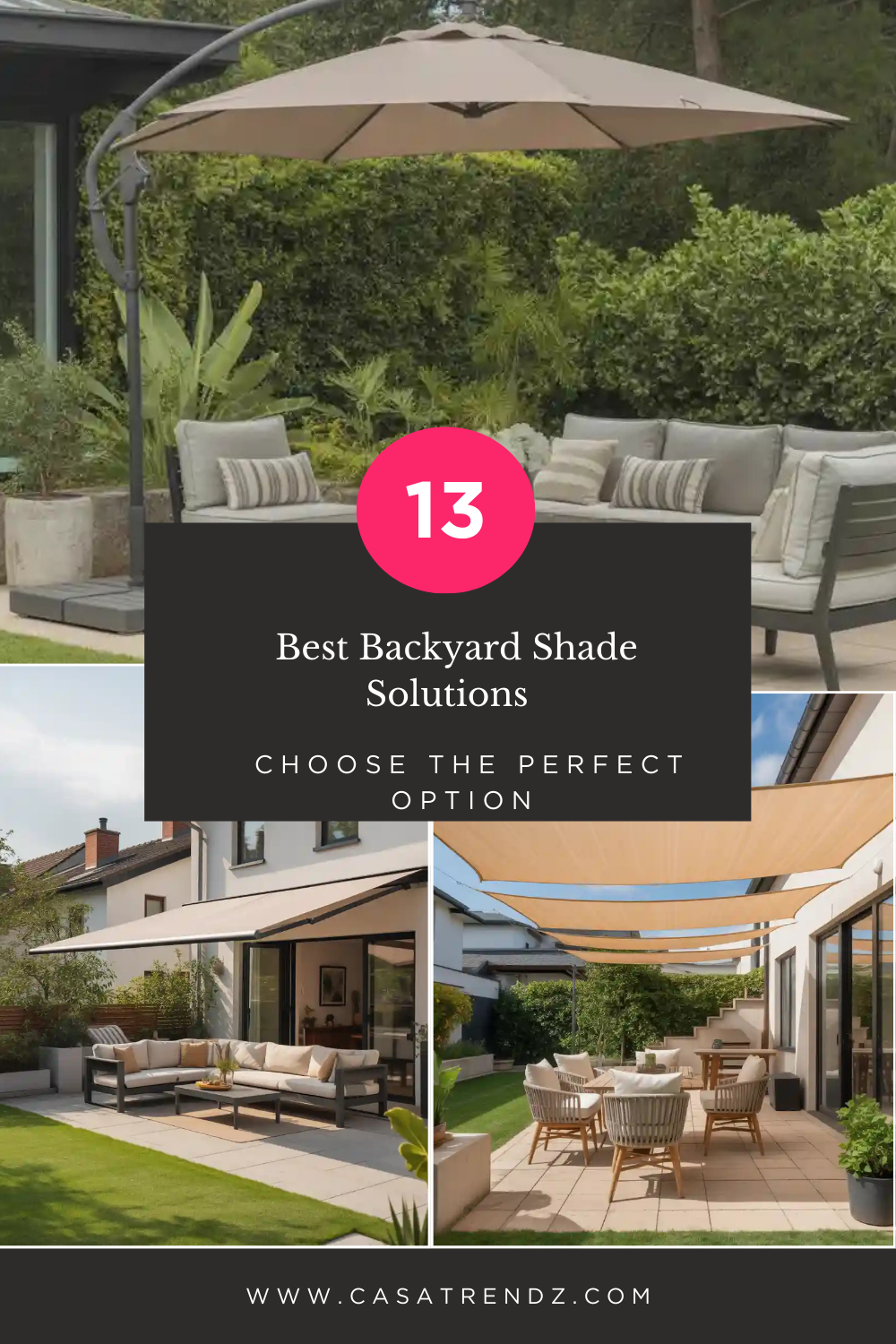 Best Backyard Shade Solutions