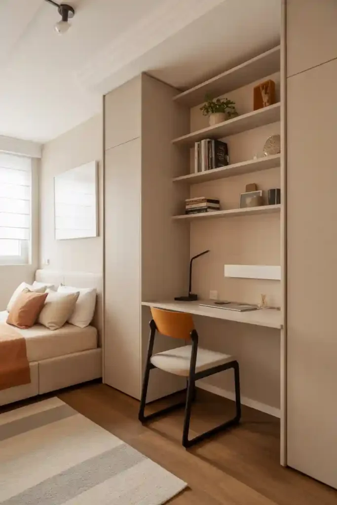 Compact Workspace Corner