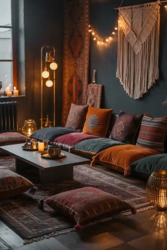 Low-Level Seating and Floor Cushions