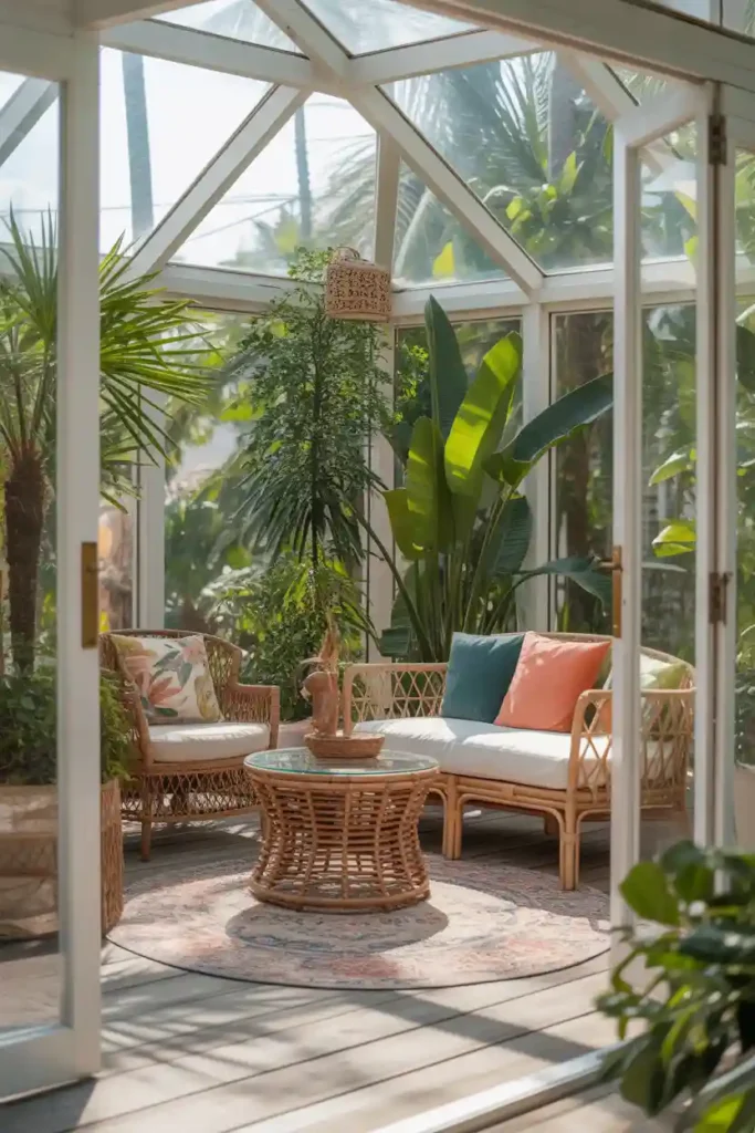 Tropical Escape Sunroom