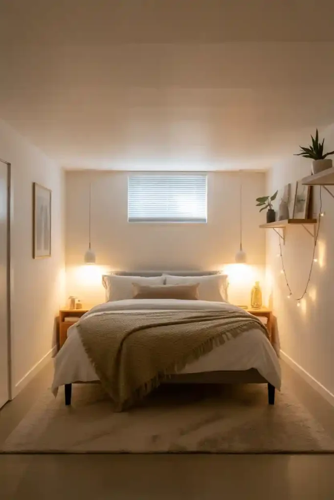Budget-Friendly Basement Bedroom Makeover