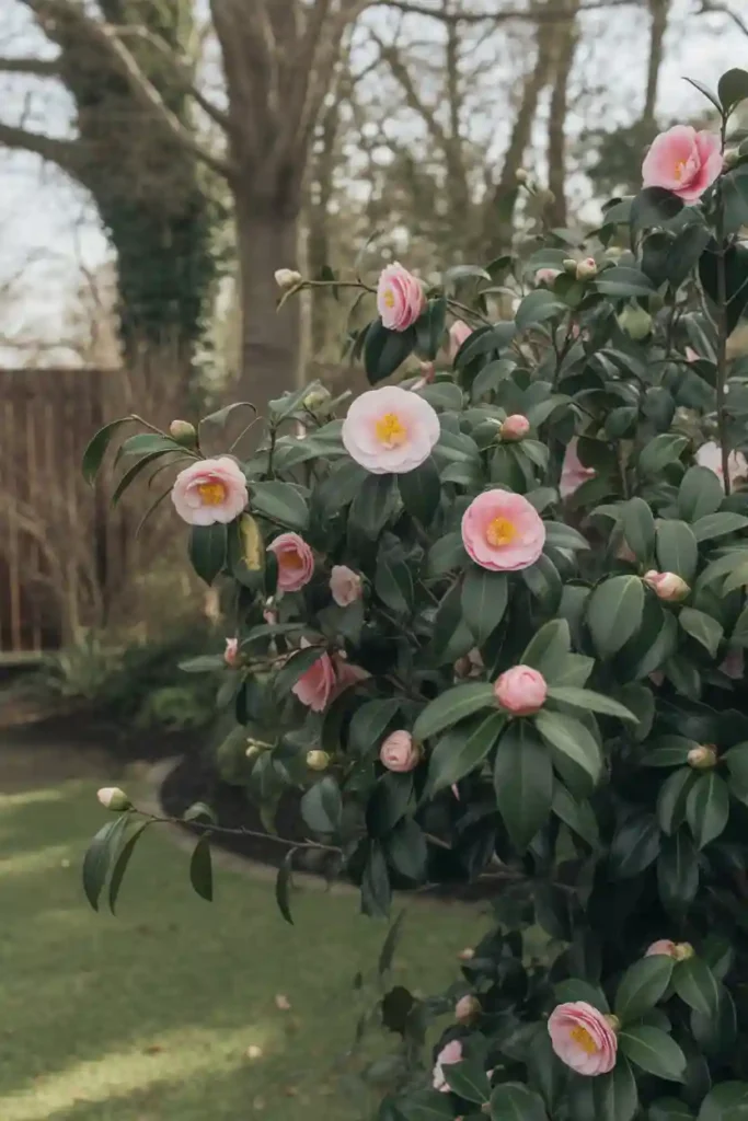 Camellias for Winter Blooms