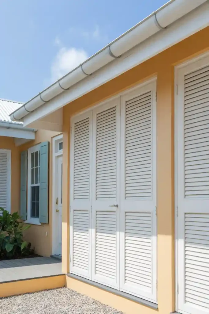 Install Stylish Storm Shutters