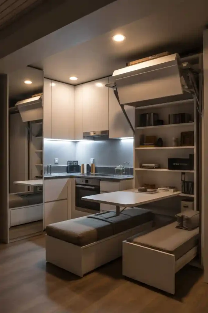  Small Basement Studio Apartment