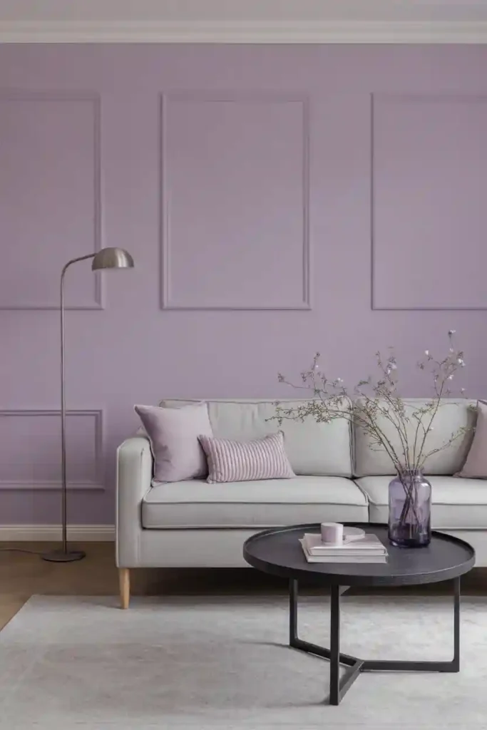 Pale Lavender Modernity
